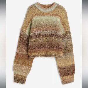 H&M Oversized Jacquard Knit Jumper